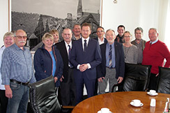 Besuch des Ministerpräsidenten in der Staatskanzlei in Dresden 2019 - Bild 2